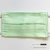 resuable rectangle cloth face mask green