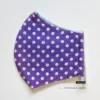 Purple Polka Dot Reusable Face Mask